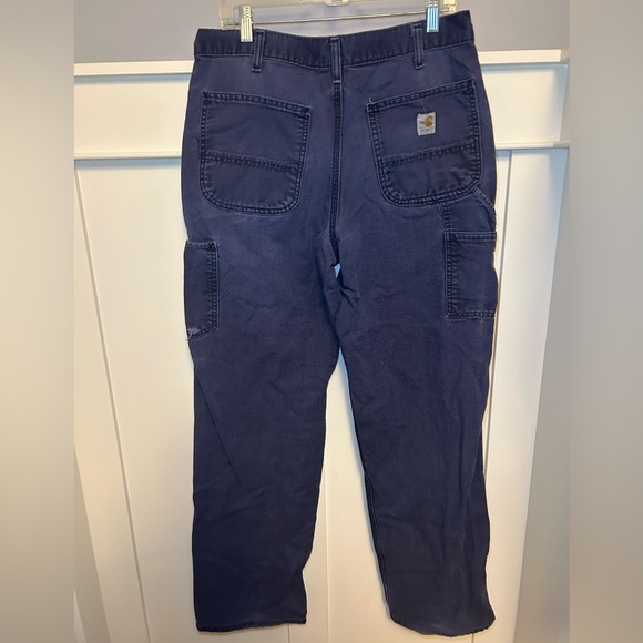 Vintage Carhartt Flame Resistant distressed baggy jeans - Picture 12 of 12